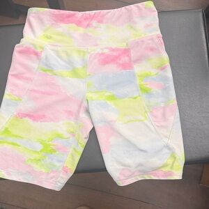 Old Navy Kids Tie-Dye Shorts - Pink, Green, Blue